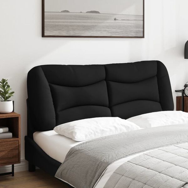 vidaXL Headboard Cushion Black 100% polyester