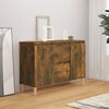 vidaXL Sideboard Smoked Oak Engineered wood Medium Sideboard