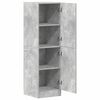 vidaXL Kitchen Cabinet Concrete Gray Engineered Wood Medium