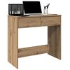 vidaXL Desk Artisian Oak Engineered wood Compact Rectangular Modern
