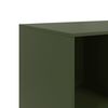 vidaXL Sideboard Olive Green Cold-rolled Steel Medium Sideboard