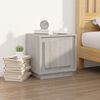 vidaXL Bedside Cabinet Grey Sonoma Engineered wood Medium