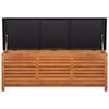 vidaXL Storage Box Natural Eucalyptus Solid Eucalyptus Wood