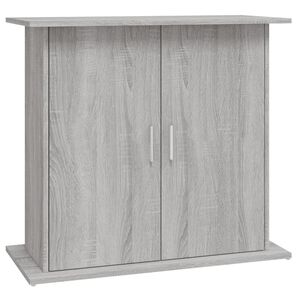 vidaXL Aquarium Stand Gray Sonoma Engineered wood Aquarium Stand