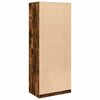 vidaXL Wardrobe Smoked Oak Engineered Wood 31.5 x 19.7 x 78.7 in