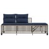 vidaXL Patio Sofa Set Grey