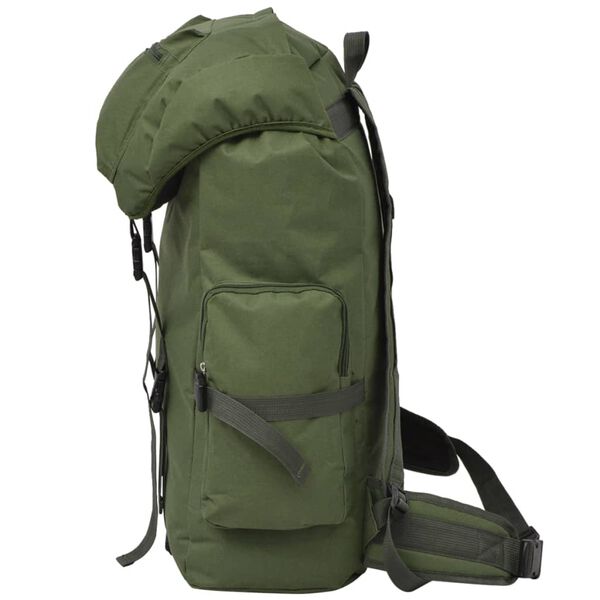 vidaXL Army-Style Backpack 17.2 gal Green