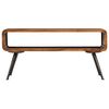 vidaXL Coffee Table Natural wood grain