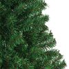 vidaXL Artificial Christmas Tree with 300 LEDs Green 70.87 in