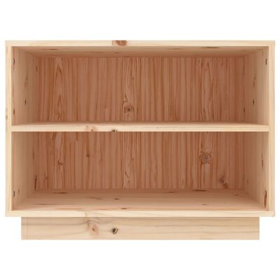 vidaXL Shoe Cabinet 23.6"x13.4"x17.7" Solid Wood Pine