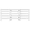 vidaXL Radiator Cover White 80.7x8.5x32.9" Engineered Wood