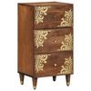 vidaXL Sideboard Brown 15.75 x 12.99 x 29.53 in Solid Mango Wood