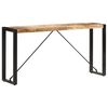vidaXL Console Table Brown and black
