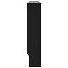 vidaXL Radiator Cover Black 67.7"x7.5"x32.1" MDF