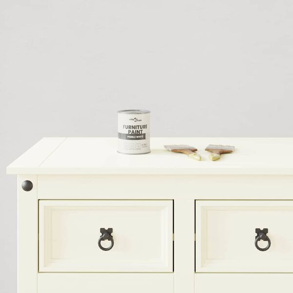 vidaXL Furniture Paint White 10 x 10 x 12 cm Wall Print