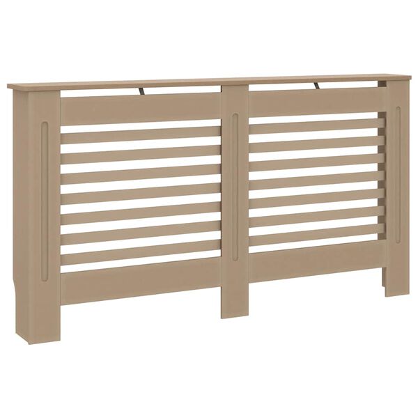 vidaXL Radiator Cover 59.8"x7.5"x32.1" MDF