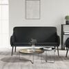 vidaXL Bench Black 43.3"x29.9"x31.5" Faux Leather