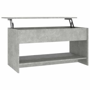 vidaXL Coffee Table Concrete Grey Engineered Wood Medium