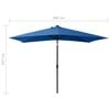 vidaXL Garden Parasol Azure Blue