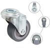 vidaXL Bolt Hole Swivel Casters 4 pcs 1.97 "