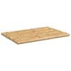vidaXL Bath Mat Natural Bamboo 19.7 x 13.8 in Durable Bath Mat