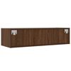 vidaXL TV Cabinet Brown Oak Engineered Wood Large TV Cabinet