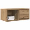 vidaXL TV Cabinet Set of 2 Artisan Oak Engineered wood Compact