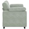vidaXL Loveseat Sofa Light Grey Velvet 2-seater Durable Loveseat Sofa