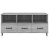 vidaXL TV Cabinet Grey Sonoma Engineered Wood Medium TV Cabinet