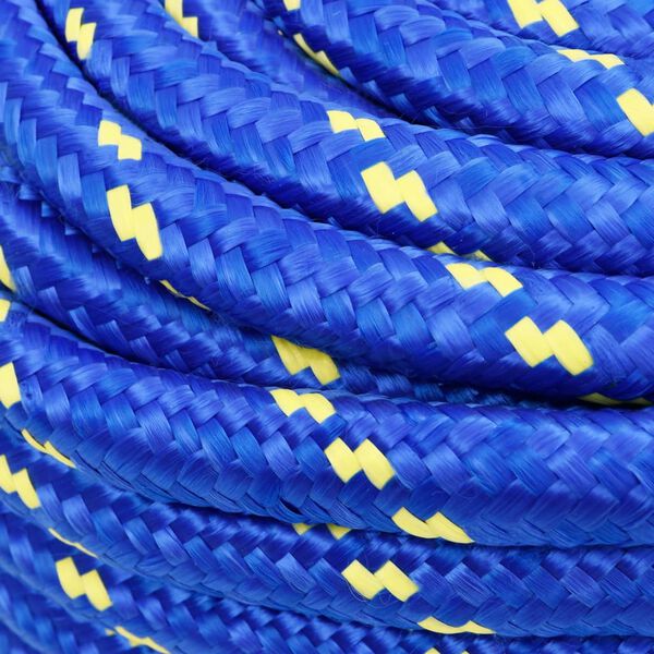 vidaXL Boat Rope Blue 0.79 " 328.1 ' Polypropylene