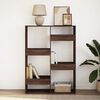 vidaXL Bookcase Brown Oak Engineered Wood 39.4x13.0x53.1 in Bookcase