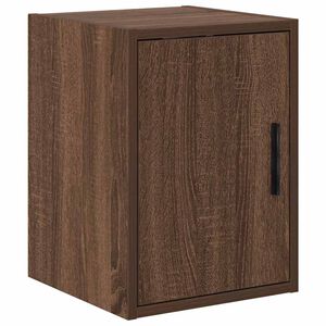 vidaXL Garage Wall Cabinet Brown Oak Engineered Wood
