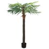 vidaXL Artificial Phoenix Palm Green Plastic, Solid wood Extra Tall