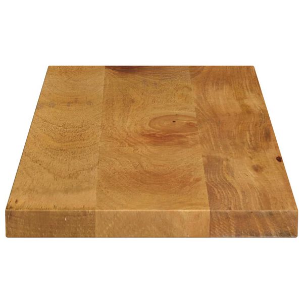 vidaXL Table Top Oak Solid mango wood 27.6 x 7.9 in Durable Table Top