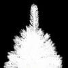 vidaXL Christmas Tree White PE (Polyethylene), steel, plastic Large