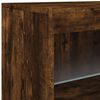 vidaXL Sideboard Smoked oak Engineered wood Large Sideboard