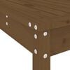 vidaXL Garden Bar Set Honey Brown Solid Pine Wood Medium Footrest