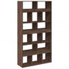 vidaXL Room Divider Brown oak Engineered wood 39.4 x 13.0 x 73.8 in