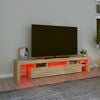 vidaXL TV Cabinet Sonoma Oak Engineered Wood Large TV Cabinet