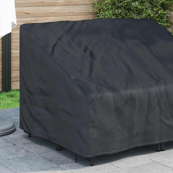 vidaXL Garden Bench Cover 51.18 x 37.40 x 15.75 / 31.50 in