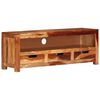 vidaXL TV Cabinet Honey touch Solid acacia wood Medium TV Cabinet