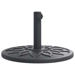 vidaXL Parasol Base Black PE (Polyethylene) and concrete 26.5 lbs