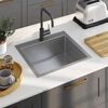 vidaXL Handmade Kitchen Sink Stainless Steel