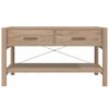 vidaXL Coffee Table Engineered wood, solid pine wood, metal Medium