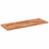 vidaXL Table Top 55.1"x23.6"x1" Rectangular Solid Wood Acacia
