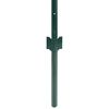 vidaXL Euro Fence Steel 65.6x3.3' Green