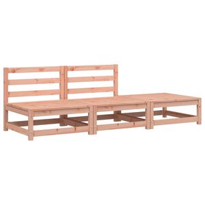 vidaXL Garden Sofa Wooden Solid Douglas Fir wood Standard Modular