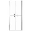 vidaXL Shower Door Clear ESG 31.9"x74.8"