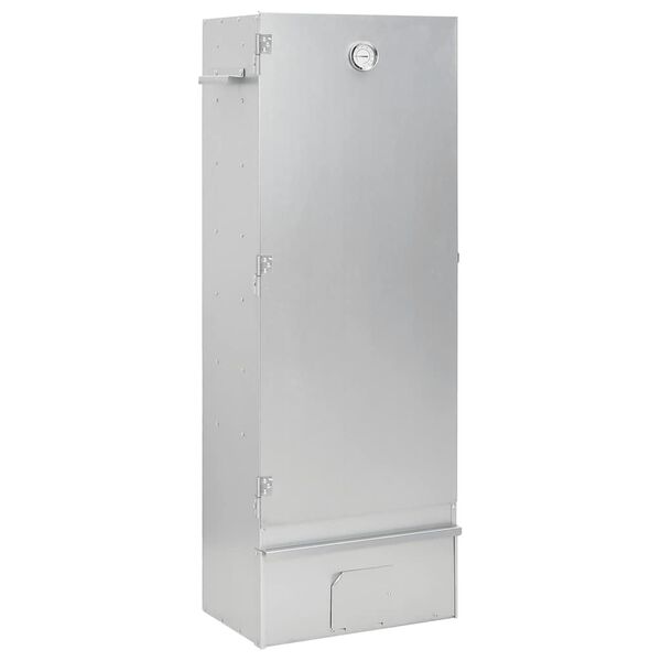 vidaXL BBQ Oven Smoker with Cold Smoke Generator Galvanised Steel