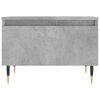 vidaXL Coffee Table Set of 2 Concrete Grey Engineered wood, Metal